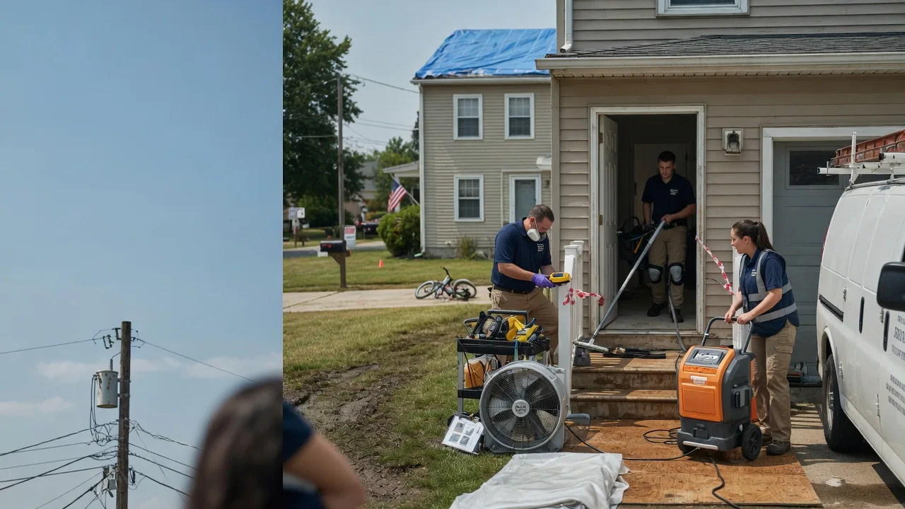 Water Damage Repair in Waterproof, LA near me